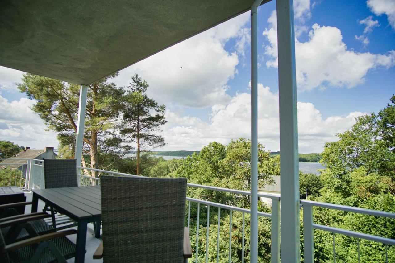 Moderne Ferienwohnung Mit Balkon, Meerblick - Ferienresidenz Zwei Boddenfewo 1-3 Lietzow Esterno foto